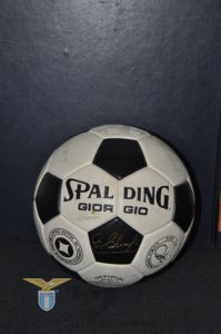 1976, pallone personalizzato Giorgio Chinaglia