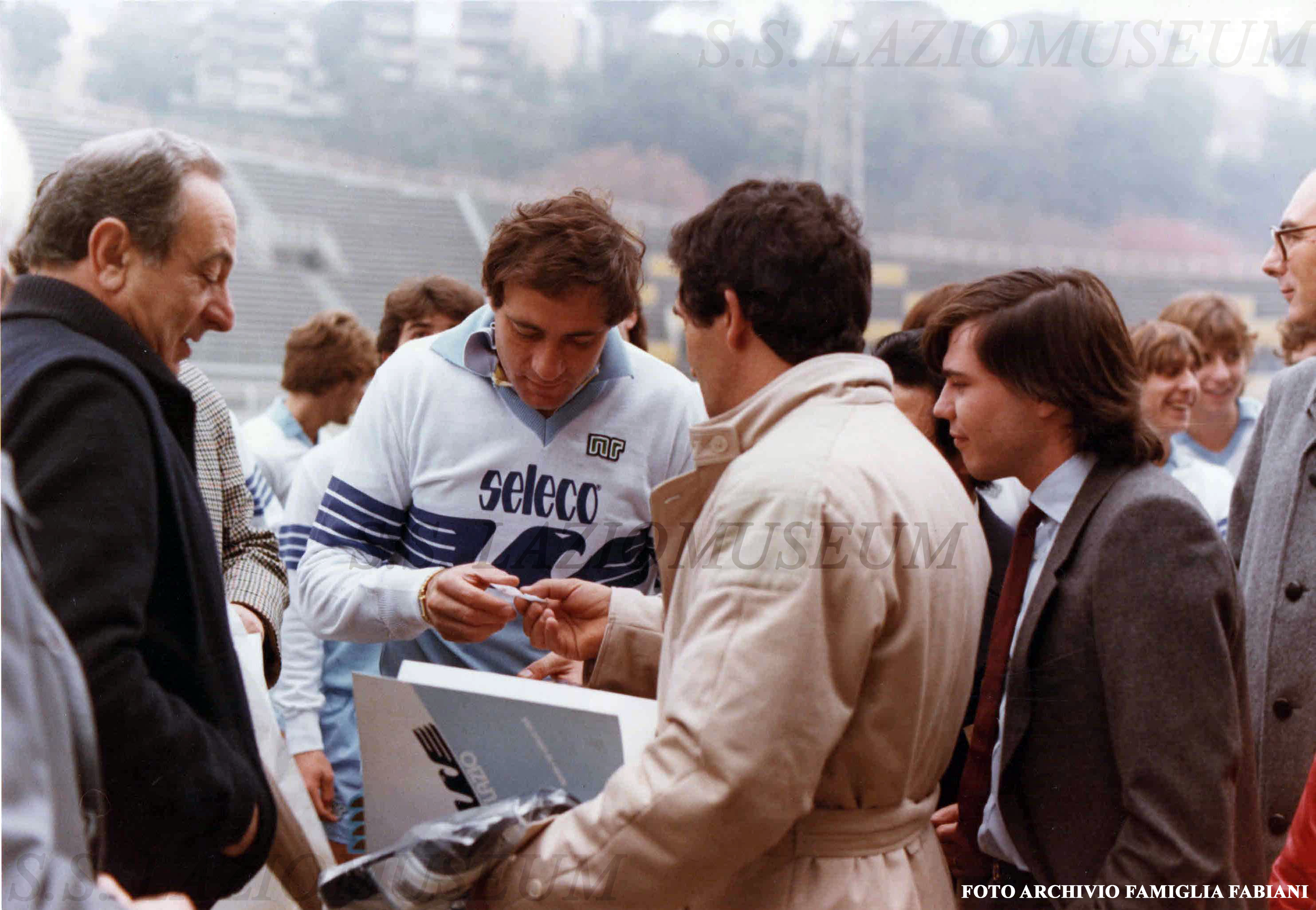 Anche Giorgio Chinaglia indossò la “maglia bandiera”…