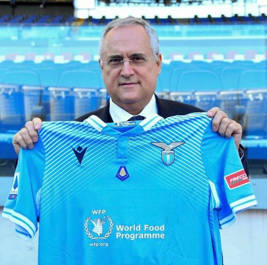 Il Lazio Museum a sostegno di WFP Italia, in asta la maglia di Immobile