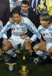 Coppa Scudetto 1999/00, Diego Simeone, Dejan Stanković e Pavel Nedved