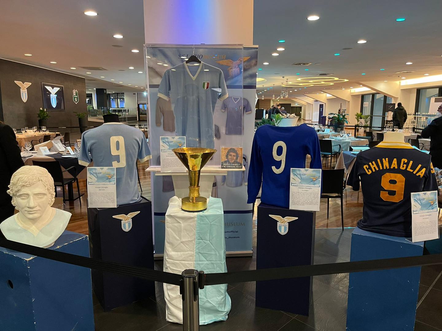 Le casacche di Chinaglia e Lovati a “cena” con la Lazio