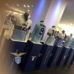 Per Lazio-Napoli, esposte le maglie dell’era Ennerre ed Umbro