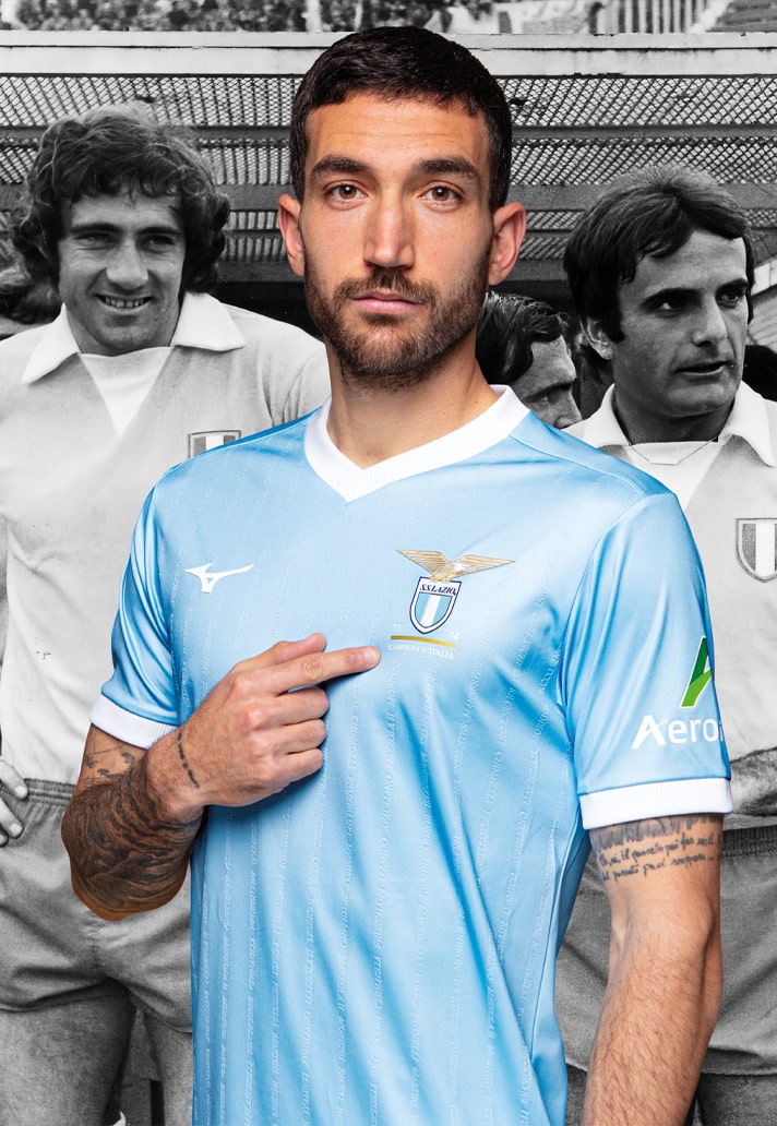 S.S. LAZIO E MIZUNO SVELANO LO “SPECIAL 50TH ANNIVERSARY KIT”